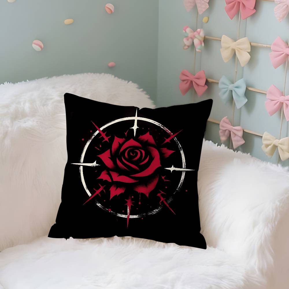 4 Pcs Black Red Rose Case Plush Fabric Soft Pillowcase Double Sided Print Cushion Cover Household Gifts 40x40CM(16x16in)
4 Pcs Black Red Rose Case Plush Fabric Soft Pillowcase Double Sided Print Cushion Cover Household Gifts 40x40CM(16x16in)