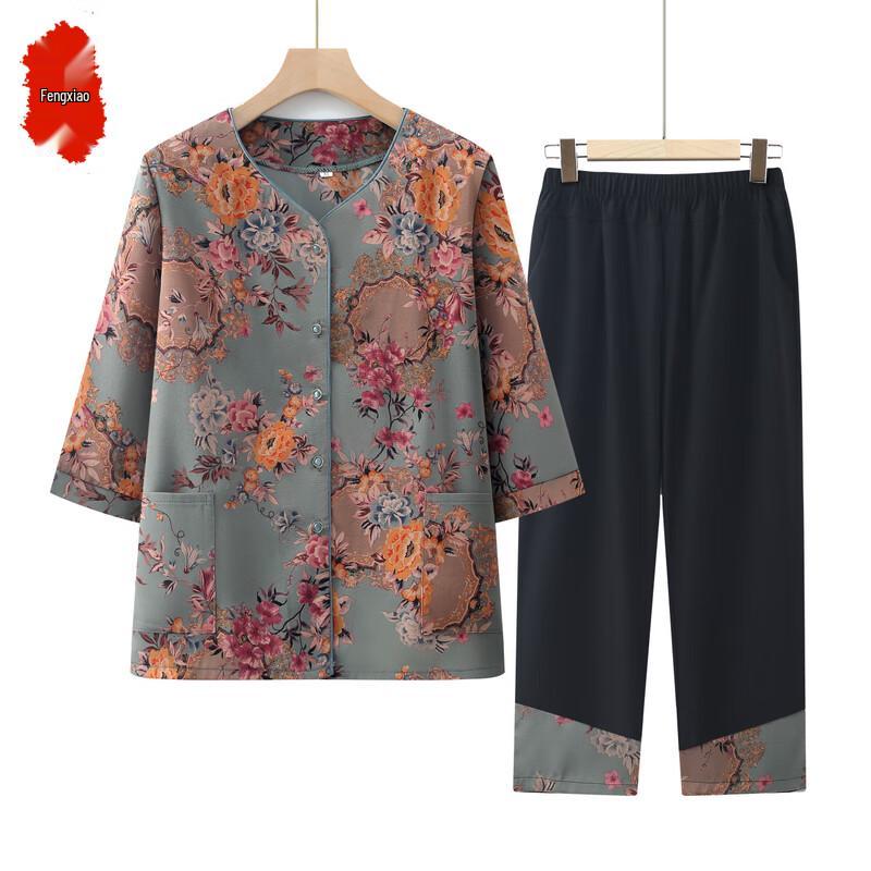 Elderly Women s Thin Summer Floral Set 3XL
Elderly Women s Thin Summer Floral Set 3XL
