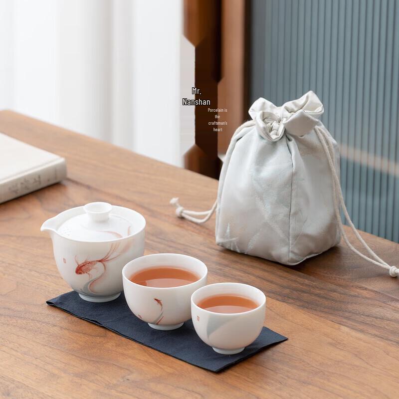 Nanshan Xiansheng Lotus Portable Kung Fu Tea Set
Nanshan Xiansheng Lotus Portable Kung Fu Tea Set
