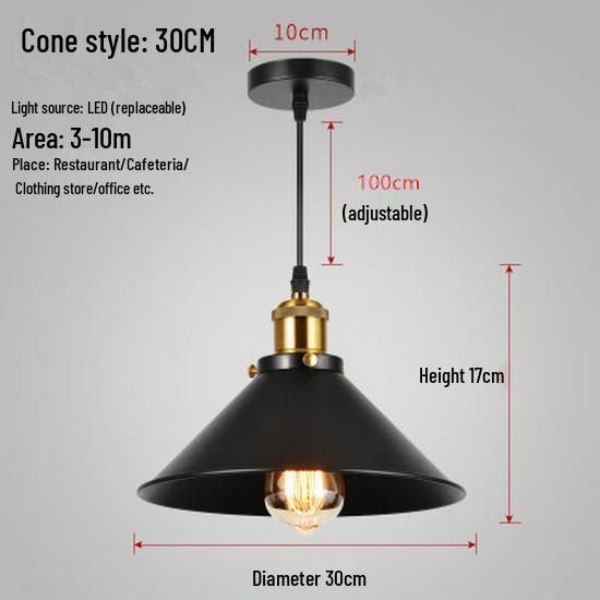 Индустриальная черная ретро железная люстра в стиле лофт - Современный одноламповый светильник для ресторана, бара или отеля. Without Light Source
Индустриальная черная ретро железная люстра в стиле лофт - Современный одноламповый светильник для ресторана, бара или отеля. Without Light Source