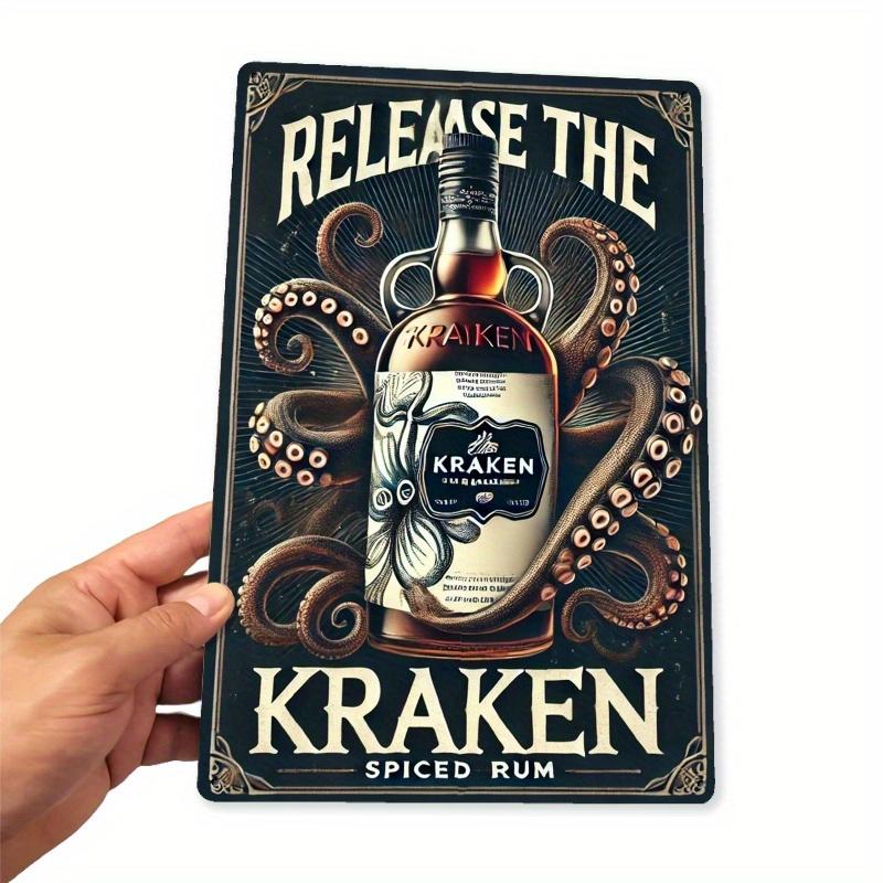 Винтажная металлическая табличка Kraken Spiced Rum 8x12 дюймов – Морской настенный декор с изображением осьминога, Ржавая железная жестяная табличка для домашнего бара 20x30cm(7.8x11.8inch)
Винтажная металлическая табличка Kraken Spiced Rum 8x12 дюймов – Морской настенный декор с изображением осьминога, Ржавая железная жестяная табличка для домашнего бара 20x30cm(7.8x11.8inch)