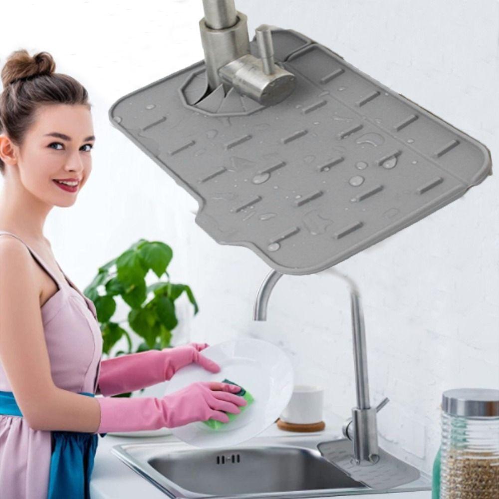 Double Sided Use Sink Accessories Faucet Mat Drip Catcher Tray Splash Guard Water Drain Pad мраморный
Double Sided Use Sink Accessories Faucet Mat Drip Catcher Tray Splash Guard Water Drain Pad мраморный