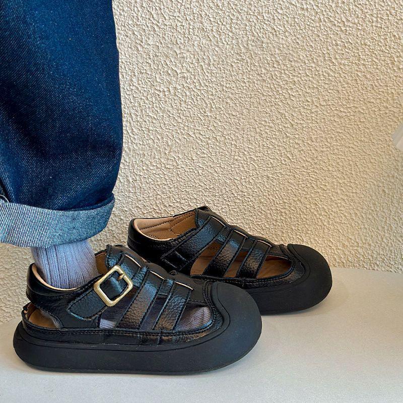 Летние сандалии в корейском стиле для малышей, 2025 год: Комнатные римские сандалии для мальчиков и девочек в возрасте 1-6 лет. Size 31 - 19.3cm internal length чёрный
Летние сандалии в корейском стиле для малышей, 2025 год: Комнатные римские сандалии для мальчиков и девочек в возрасте 1-6 лет. Size 31 - 19.3cm internal length чёрный