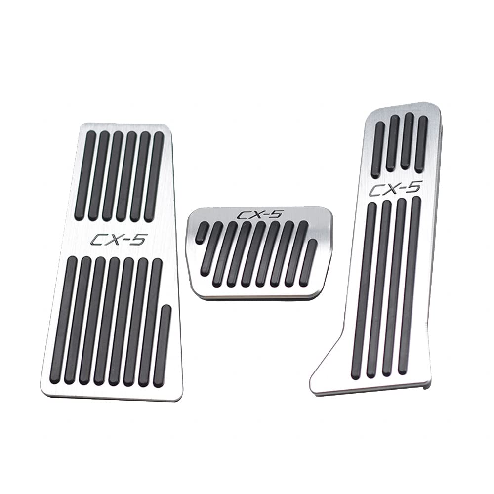 Boyous Aluminum Pedal Covers for Mazda Series Custom Accelerator Pedal Set CX-5 KE/KF (2012-2020) - Tool-Free Installation, CX-5 Logo, Designed,
Boyous Aluminum Pedal Covers for Mazda Series Custom Accelerator Pedal Set CX-5 KE/KF (2012-2020) - Tool-Free Installation, CX-5 Logo, Designed,