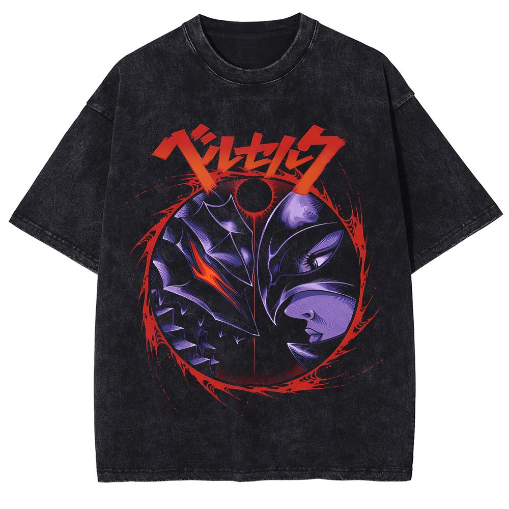 Berserk Manga T Shirt Guts Griffith Graphic Print Tshirt Men Unisex Clothing Vintage Washed Streetwear Pure Cotton Soft Tee S
Berserk Manga T Shirt Guts Griffith Graphic Print Tshirt Men Unisex Clothing Vintage Washed Streetwear Pure Cotton Soft Tee S