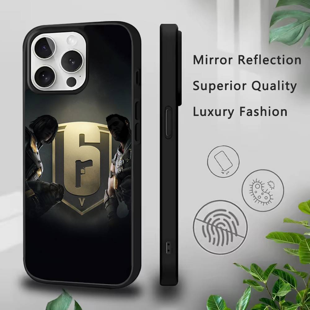 Rainbow S-Six S-Siege-S Phone Case For IPhone 17,16,15,Pro,Max,Air,14,Plus,13,12,11 Magesafe Wireless Charge Cover iPhone17promax
Rainbow S-Six S-Siege-S Phone Case For IPhone 17,16,15,Pro,Max,Air,14,Plus,13,12,11 Magesafe Wireless Charge Cover iPhone17promax