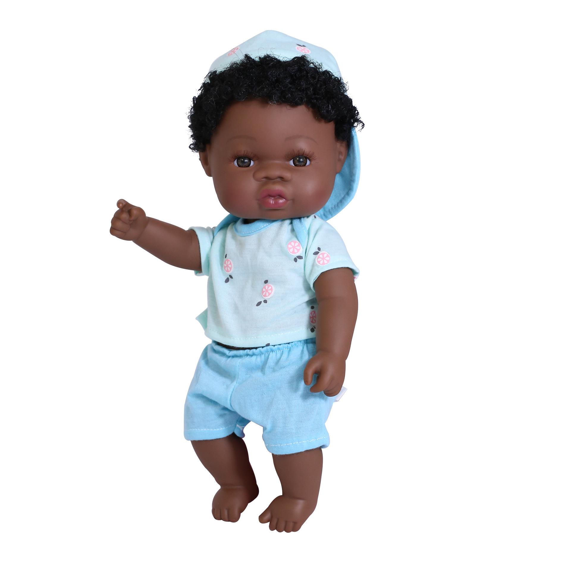 Чорна емальована лялька Reborn Doll М яка гумова імітація дитячої африканської ляльки Лялька дитяча іграшка для ванни
Чорна емальована лялька Reborn Doll М яка гумова імітація дитячої африканської ляльки Лялька дитяча іграшка для ванни