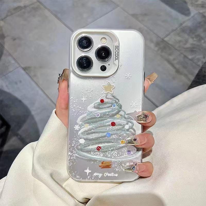 Snowflake Christmas Tree Case for iPhone 12/13/14/15/16 Pro/Pro Max - European & American Style iPhone 16 Plus
Snowflake Christmas Tree Case for iPhone 12/13/14/15/16 Pro/Pro Max - European & American Style iPhone 16 Plus