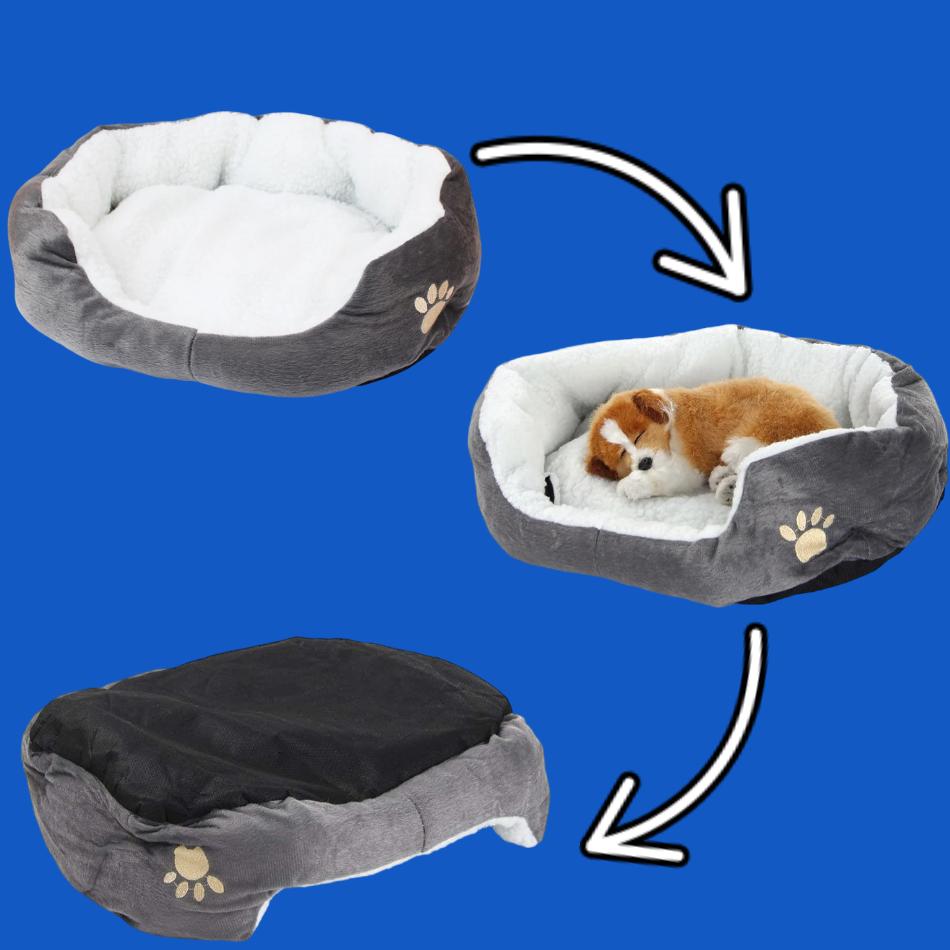Pet Beds with Thickened PP Cotton Dog Cave Bed and SofaSuitable for Small Puppy Cat Bed
Pet Beds with Thickened PP Cotton Dog Cave Bed and SofaSuitable for Small Puppy Cat Bed