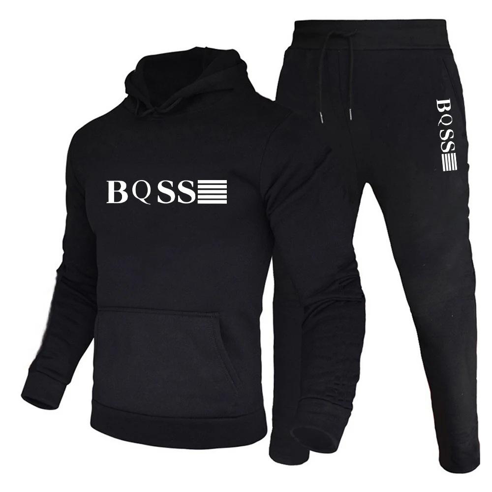Men s Sportswear Set Fashionable Women s Hoodie+pants Two-piece Running Leisure Sports M чёрный
Men s Sportswear Set Fashionable Women s Hoodie+pants Two-piece Running Leisure Sports M чёрный