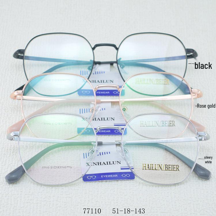 Retro Metal Unisex Polygonal Eyeglass Frames, Korean Style, Round, Full Rim, Small Size
Retro Metal Unisex Polygonal Eyeglass Frames, Korean Style, Round, Full Rim, Small Size