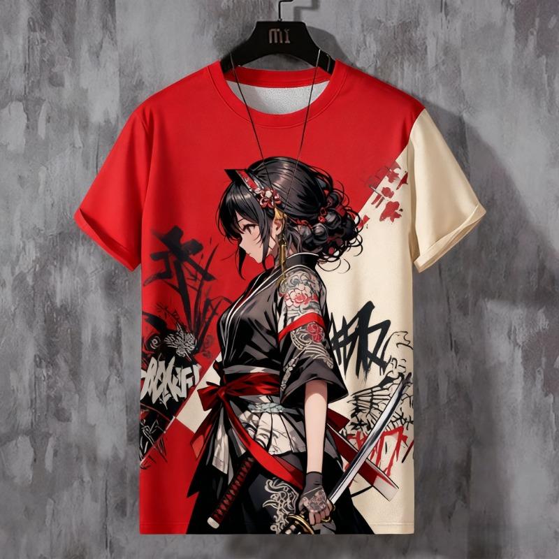 Japanese Anime Beauty 3D Print Sports Breathable Men T-shirt Elements Cute Outdoor Street Short-sleeve XXXL
Japanese Anime Beauty 3D Print Sports Breathable Men T-shirt Elements Cute Outdoor Street Short-sleeve XXXL