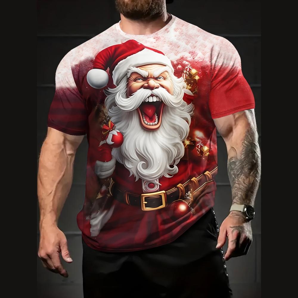 2025 Santa Claus 3d Print Men s T-Shirt Fashion Christmas T-Shirt Men Casual Short Sleeve Tops Oversized Tees Hip Hop Streetwear 5XL
2025 Santa Claus 3d Print Men s T-Shirt Fashion Christmas T-Shirt Men Casual Short Sleeve Tops Oversized Tees Hip Hop Streetwear 5XL