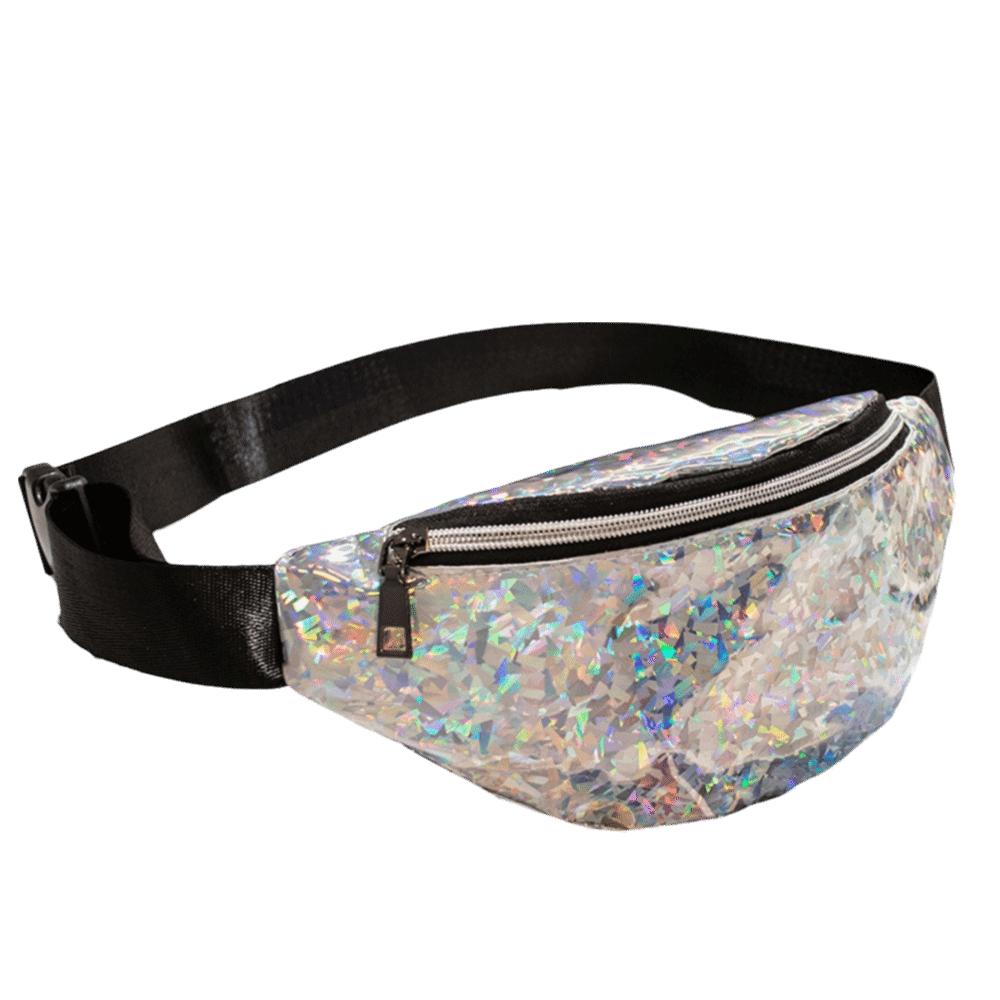 Dazzling Colours Laser Fanny Pack Elegant Bum Bag Personalized Sequins Waist Bag Holiday белый
Dazzling Colours Laser Fanny Pack Elegant Bum Bag Personalized Sequins Waist Bag Holiday белый