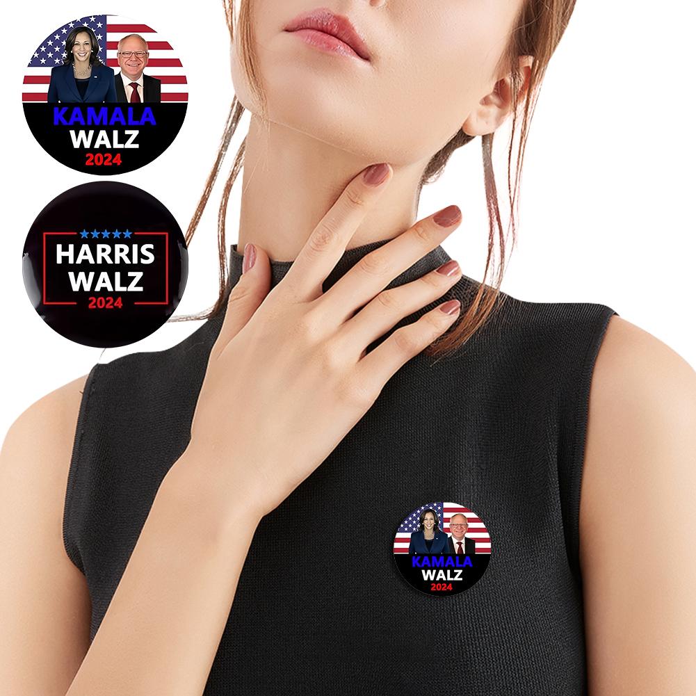 Президентские значки Harris Walz 2024, круглые значки на грудь, значок Harris Walz 2024, брошь-воротник Kamala Harris Walz 2024
Президентские значки Harris Walz 2024, круглые значки на грудь, значок Harris Walz 2024, брошь-воротник Kamala Harris Walz 2024