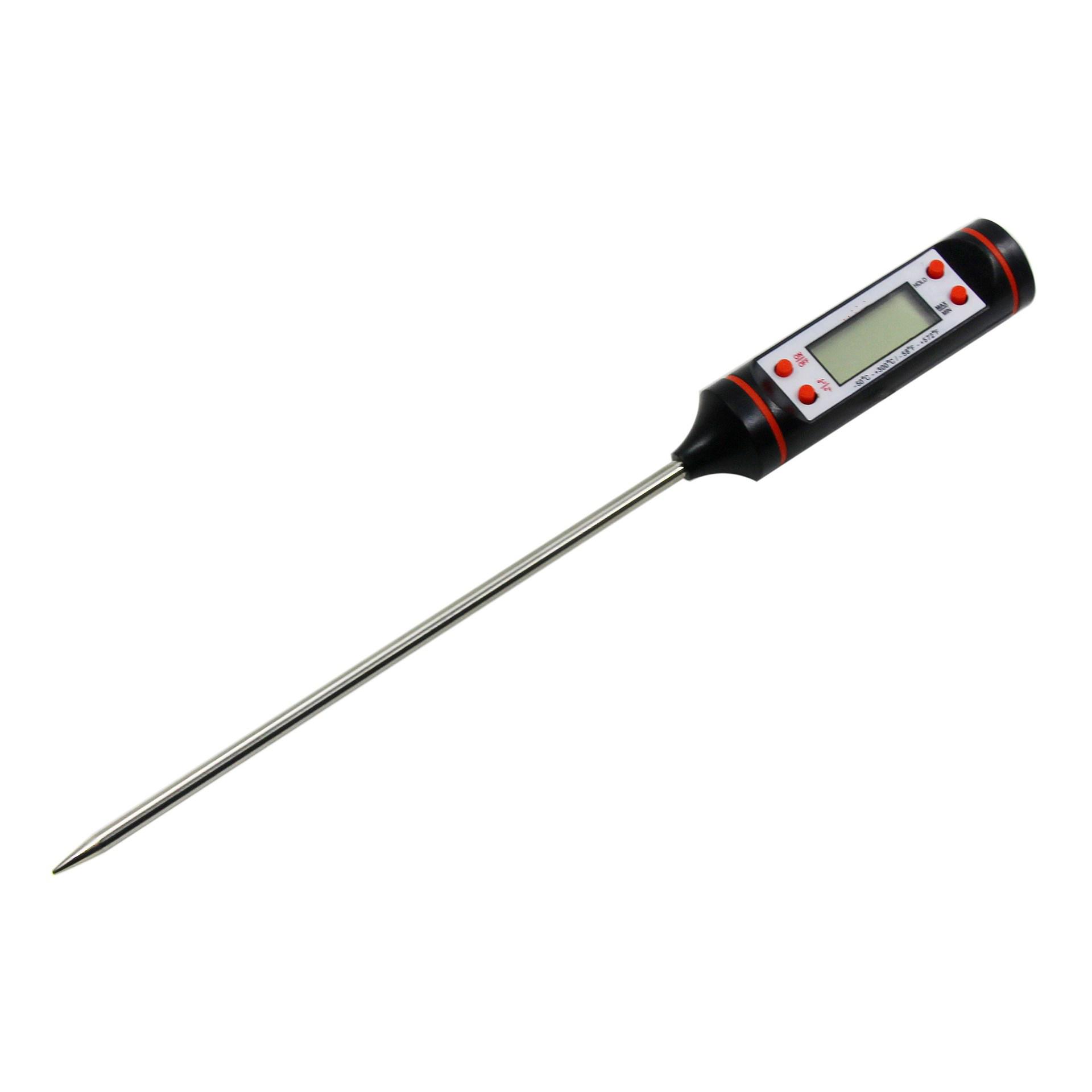 1Pcs Kitchen Food Baking Digital Thermometer Electronic Probe Type Digital Display Liquid Grill Thermometer
1Pcs Kitchen Food Baking Digital Thermometer Electronic Probe Type Digital Display Liquid Grill Thermometer