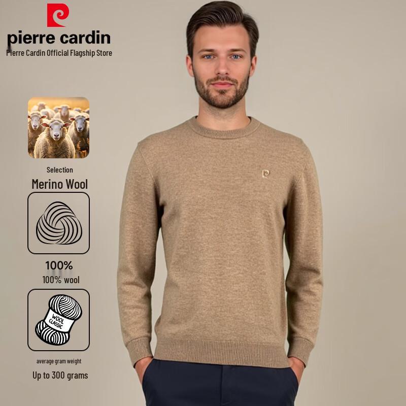 Pierre Cardin Men s 100% Wool Round Neck Pullover Sweater XL
Pierre Cardin Men s 100% Wool Round Neck Pullover Sweater XL