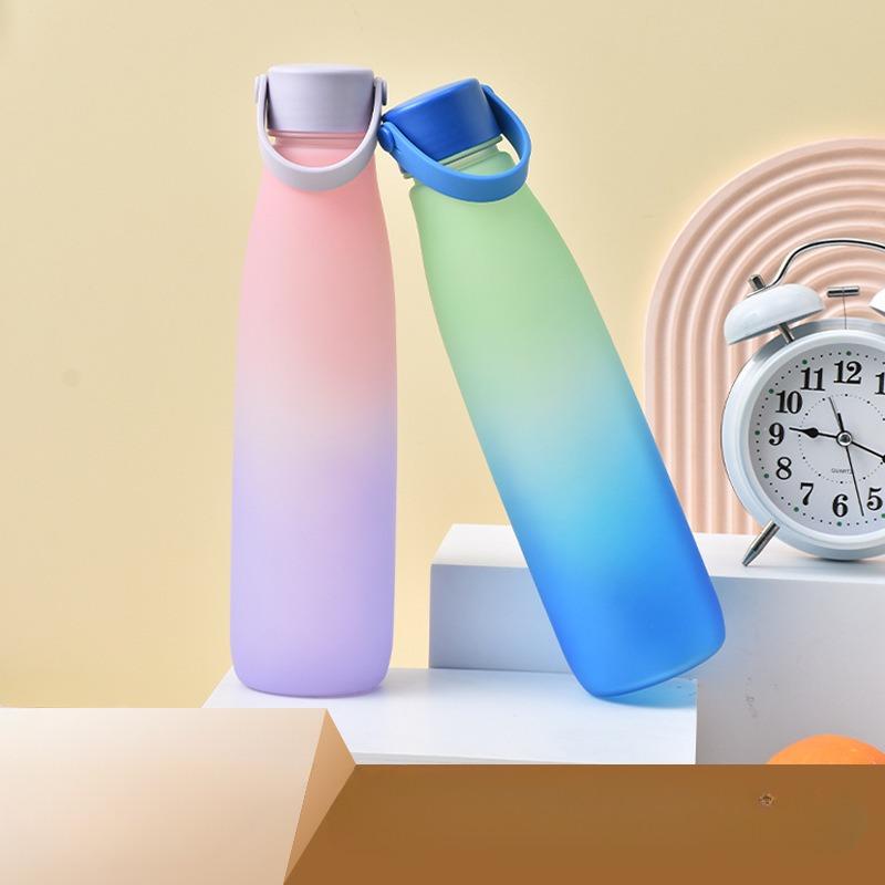 Large Capacity Sports Pot Gradient Color Outdoor Water Cup Plastic Space Cup 
Large Capacity Sports Pot Gradient Color Outdoor Water Cup Plastic Space Cup