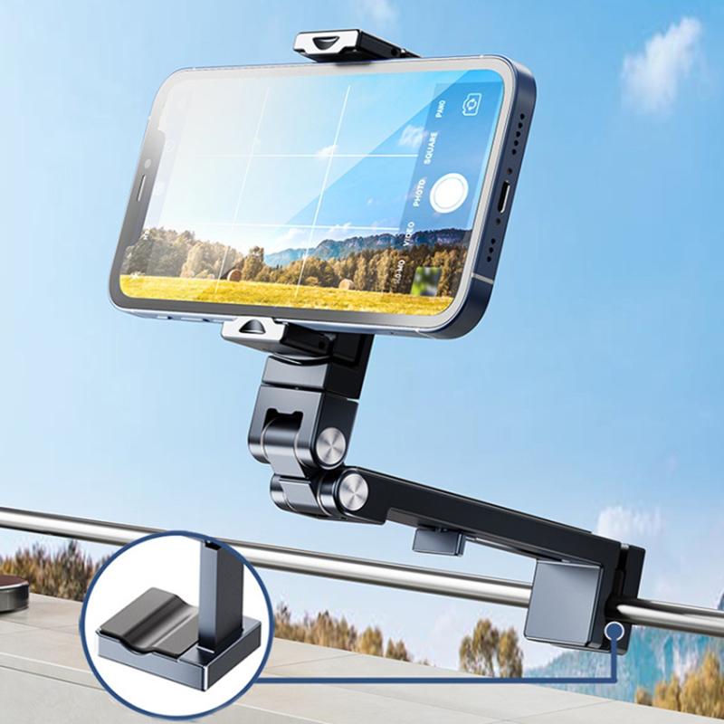 360° Rotating Metal Phone Holder Adjustable Phone Mount Stand for Travel Office Kitchen Silver
360° Rotating Metal Phone Holder Adjustable Phone Mount Stand for Travel Office Kitchen Silver