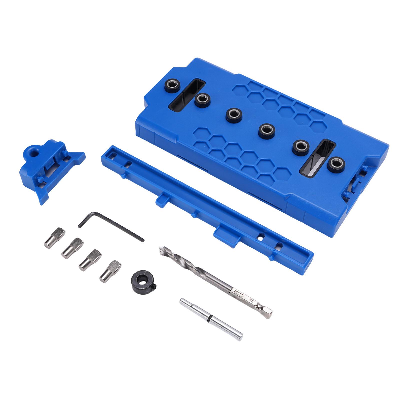 Shelf Pin Jig ABS Shelf Pin Drill Guide Woodworking Drilling Tools for Precise Straight Holes
Shelf Pin Jig ABS Shelf Pin Drill Guide Woodworking Drilling Tools for Precise Straight Holes