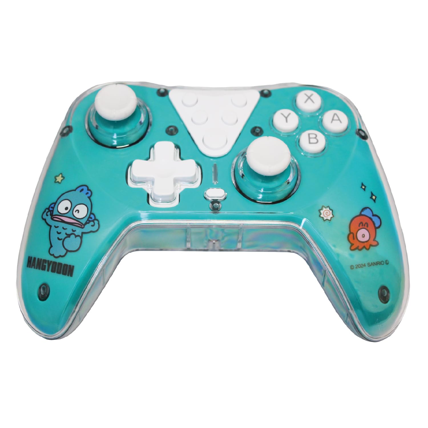 Allone Wireless Gaming Controller Sanrio Characters Hangyodon x 6 x cm Compatible with Turquoise Blue Both Wired and Wireless Possible Popular
Allone Wireless Gaming Controller Sanrio Characters Hangyodon x 6 x cm Compatible with Turquoise Blue Both Wired and Wireless Possible Popular