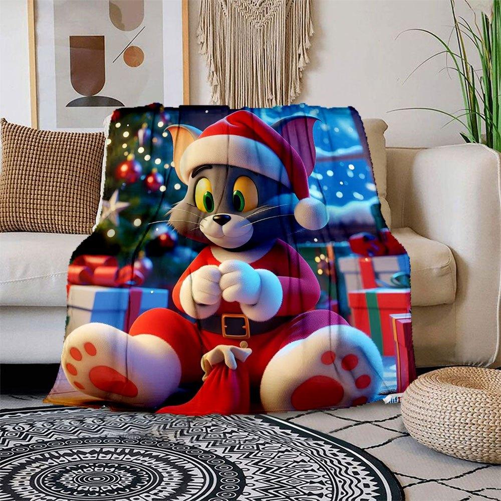Tom & Jerry Christmas Santa Costume for Kids Blanket Flannel Throw Blanket for Sofa, Bed, Travel, Camping, Office 100x150cm
Tom & Jerry Christmas Santa Costume for Kids Blanket Flannel Throw Blanket for Sofa, Bed, Travel, Camping, Office 100x150cm