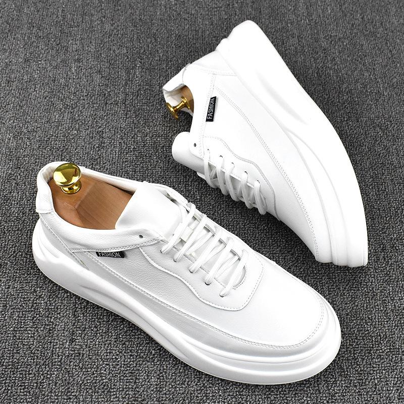 Модная корейская дизайнерская обувь для мужчин, повседневные дышащие туфли-оксфорды на шнуровке, молодежные белые туфли на плоской подошве, кроссовки на платформе, обувь в уличном стиле 9 белый
Модная корейская дизайнерская обувь для мужчин, повседневные дышащие туфли-оксфорды на шнуровке, молодежные белые туфли на плоской подошве, кроссовки на платформе, обувь в уличном стиле 9 белый