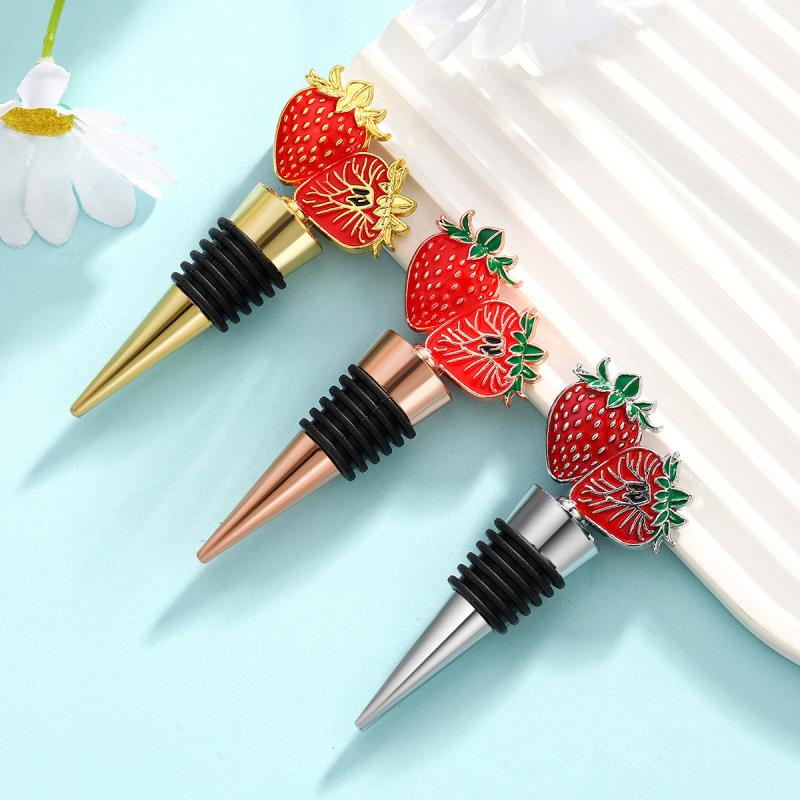 Creative Strawberry Red Wine Stopper Bottle Stopper Wine Preservation Stopper Wedding Party Birthday Gift
Creative Strawberry Red Wine Stopper Bottle Stopper Wine Preservation Stopper Wedding Party Birthday Gift