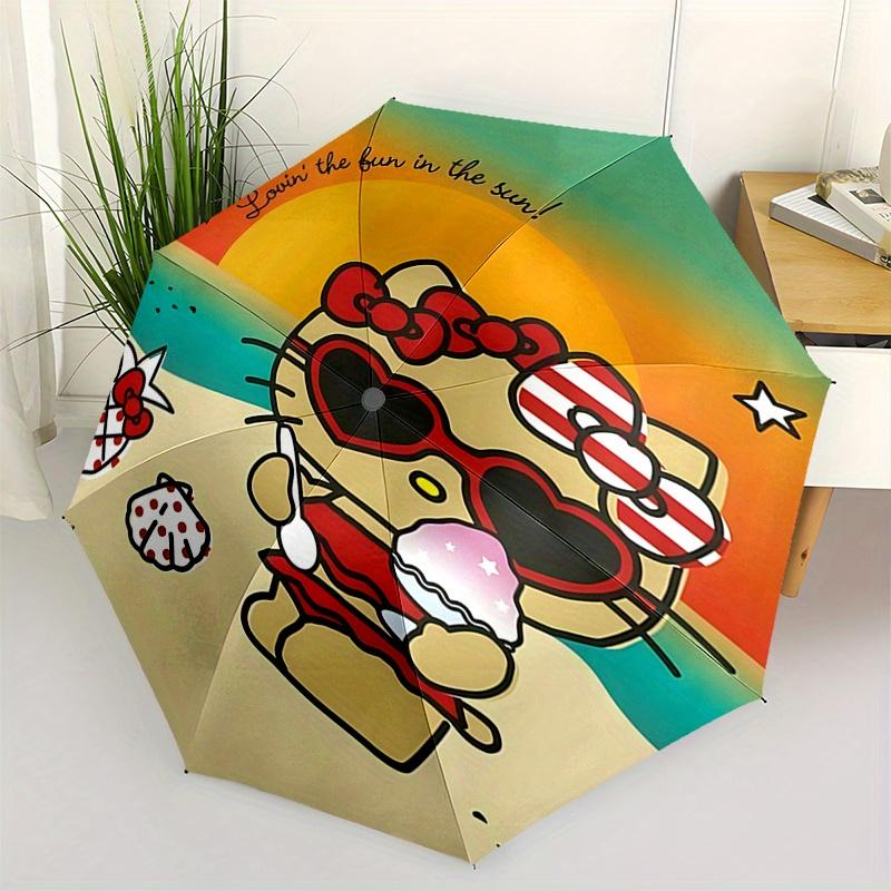 Beach, Hello Kitty Automatic opening and closing folding umbrella with 8 rib frame and compact travel design, perfect for all occasions | St
Beach, Hello Kitty Automatic opening and closing folding umbrella with 8 rib frame and compact travel design, perfect for all occasions | St