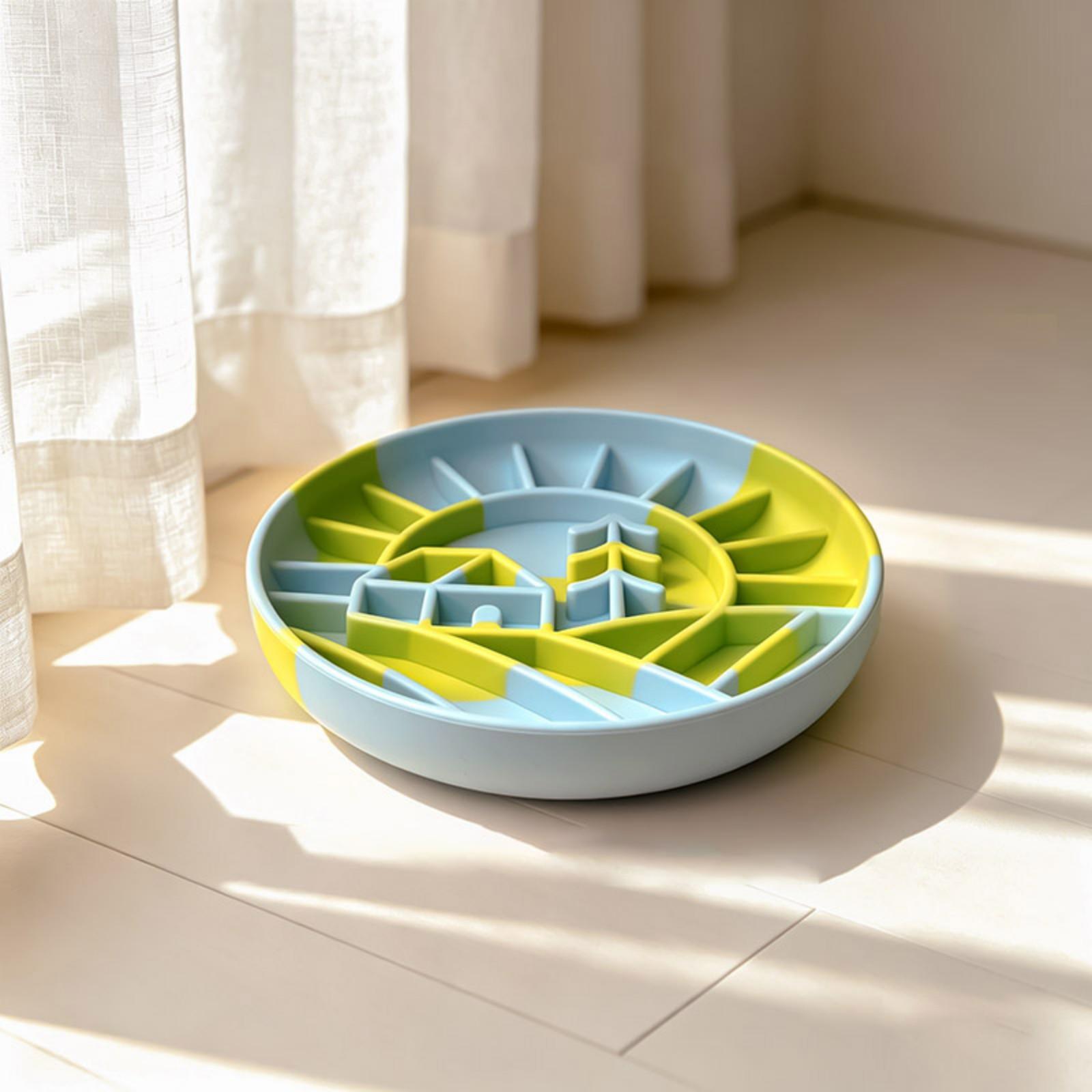 Silicone Slow Feeder Dog Bowl Non-Slip Slow Eating Plate Pet Food Bowl Anti-Choke Slow Feed Dish for Small Medium Large Dogs one size
Silicone Slow Feeder Dog Bowl Non-Slip Slow Eating Plate Pet Food Bowl Anti-Choke Slow Feed Dish for Small Medium Large Dogs one size
