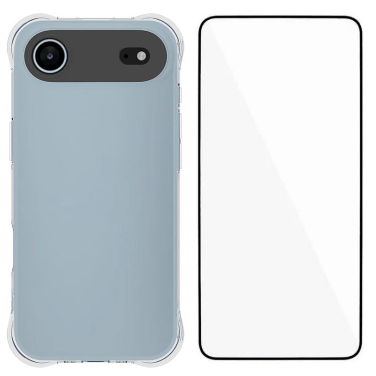 Для iPhone 17 Air Чохол WANLONFENG WL Серії 2.0мм ТПУ Чохол для телефону із Захисною плівкою із загартованого скла Transparent
Для iPhone 17 Air Чохол WANLONFENG WL Серії 2.0мм ТПУ Чохол для телефону із Захисною плівкою із загартованого скла Transparent