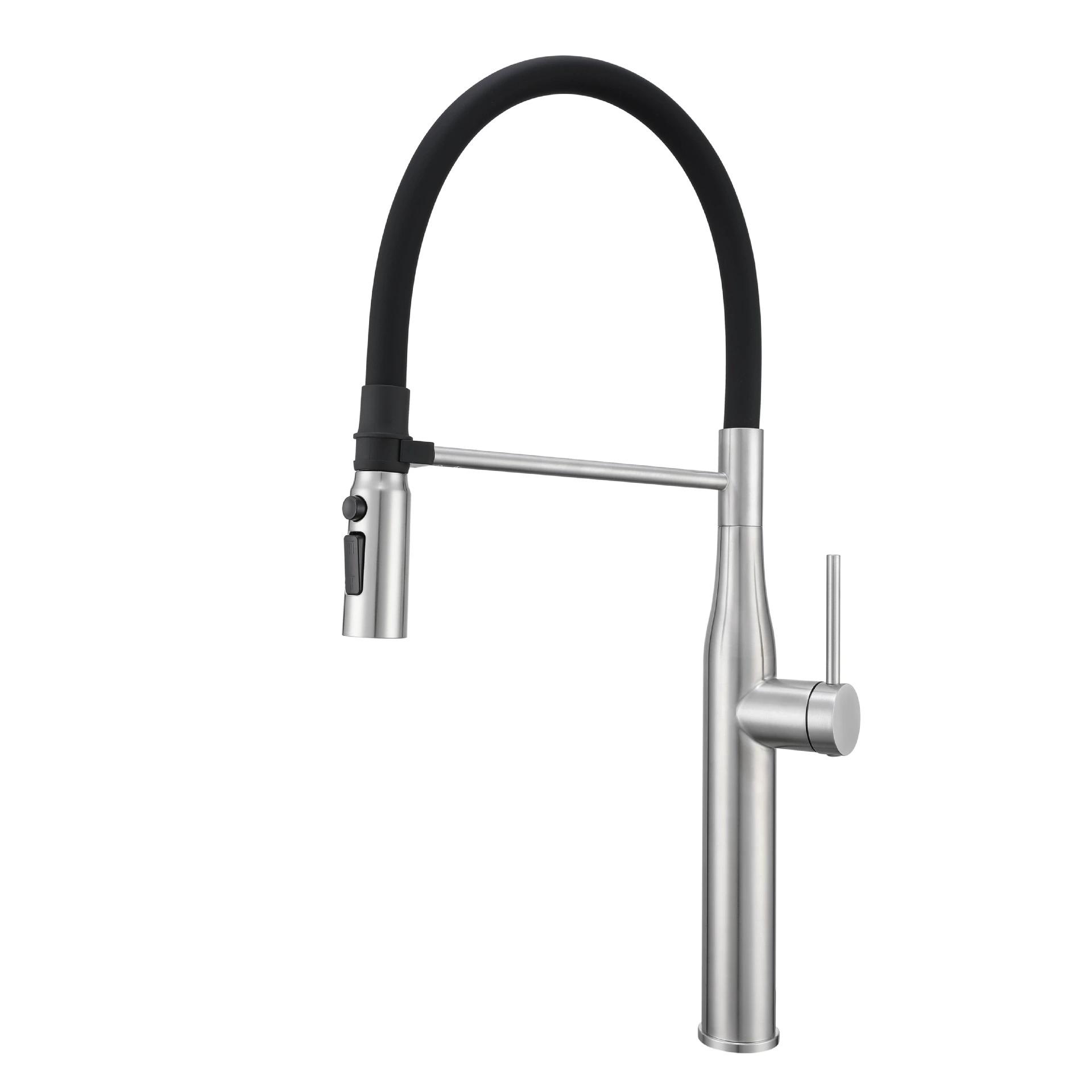 Kitchen Faucet Sink Tap Single Lever Hot and Cold Stainless Steel Water Sink Faucet Gun Gray Rotation Magnetic Suction Spout
Kitchen Faucet Sink Tap Single Lever Hot and Cold Stainless Steel Water Sink Faucet Gun Gray Rotation Magnetic Suction Spout
