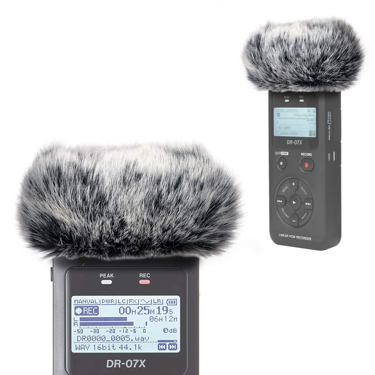 Generic Product Tascam Windscreen Muff DR07X Microphone Windshield Artificial Fur Windscreen for Portable Digital Recorder
Generic Product Tascam Windscreen Muff DR07X Microphone Windshield Artificial Fur Windscreen for Portable Digital Recorder