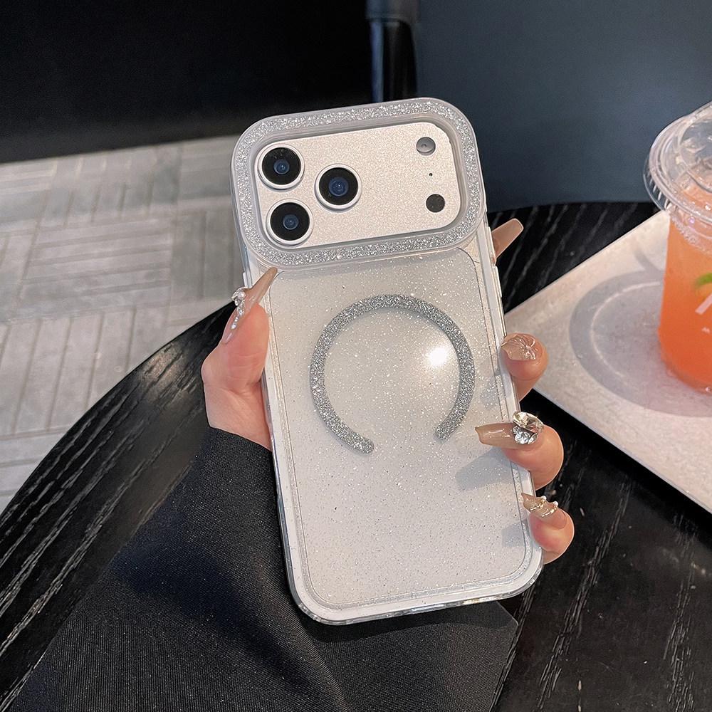 Glitter Magnetic Transparent Anti-Fall Case for iPhone 16, 15 Pro, and 13 iPhone 12 Pro
Glitter Magnetic Transparent Anti-Fall Case for iPhone 16, 15 Pro, and 13 iPhone 12 Pro