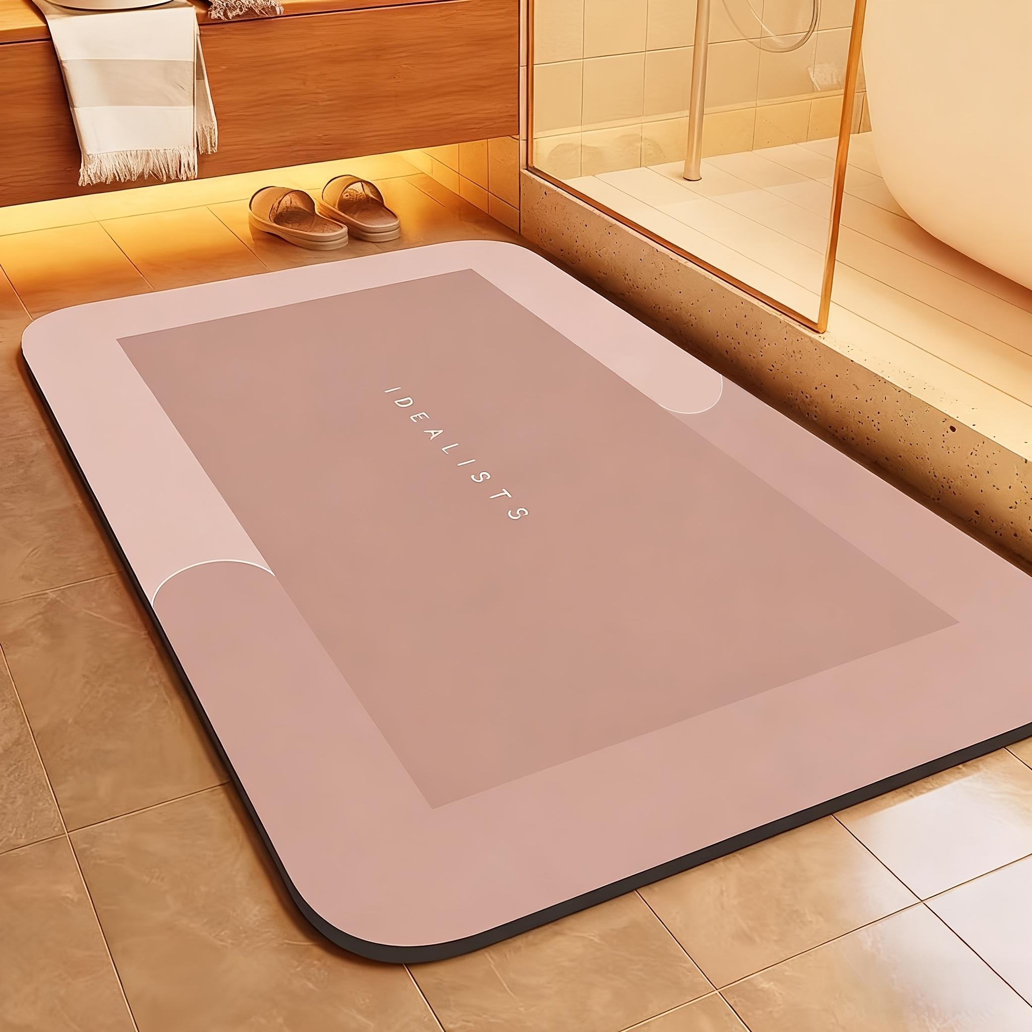 minimalist diatomaceous earth bathroom carpet, quick suction, anti slip, washable, bathroom shower room entrance mat 40X60CM(1.3X2FT
minimalist diatomaceous earth bathroom carpet, quick suction, anti slip, washable, bathroom shower room entrance mat 40X60CM(1.3X2FT