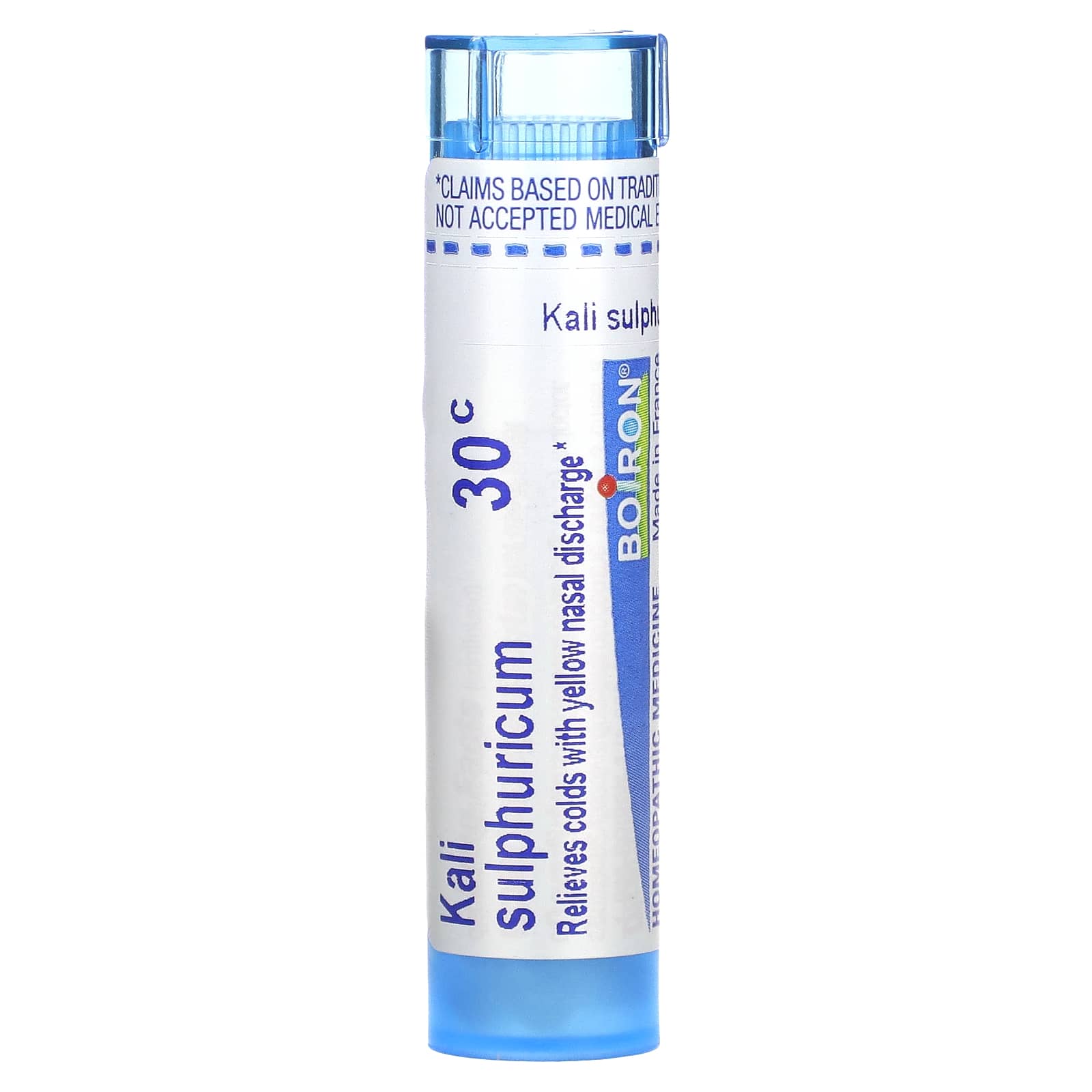 Kali Sulphuricum, 30°C, relieves nasal congestion, about 80 tablets
Kali Sulphuricum, 30°C, relieves nasal congestion, about 80 tablets