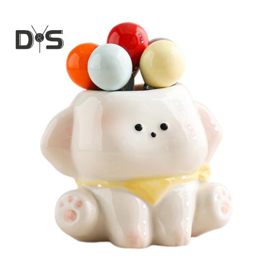 Керамический набор вилок для фруктов для собак, безопасная для пищевых продуктов десертная посуда с банкой, керамическая банка, коробка для бенто, симпатичные эстетичные аксессуары для вечернего чаепития жёлтый
Керамический набор вилок для фруктов для собак, безопасная для пищевых продуктов десертная посуда с банкой, керамическая банка, коробка для бенто, симпатичные эстетичные аксессуары для вечернего чаепития жёлтый