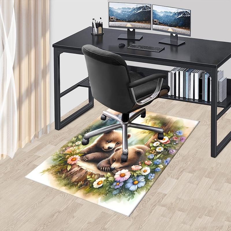 Bear Theme Chair Mat Office Carpet - Oversized Rug for Home Decor, Sofa Carpet, Desk Mat, Gift Idea for Office and Living Room0250A 60cm by 90cm
Bear Theme Chair Mat Office Carpet - Oversized Rug for Home Decor, Sofa Carpet, Desk Mat, Gift Idea for Office and Living Room0250A 60cm by 90cm