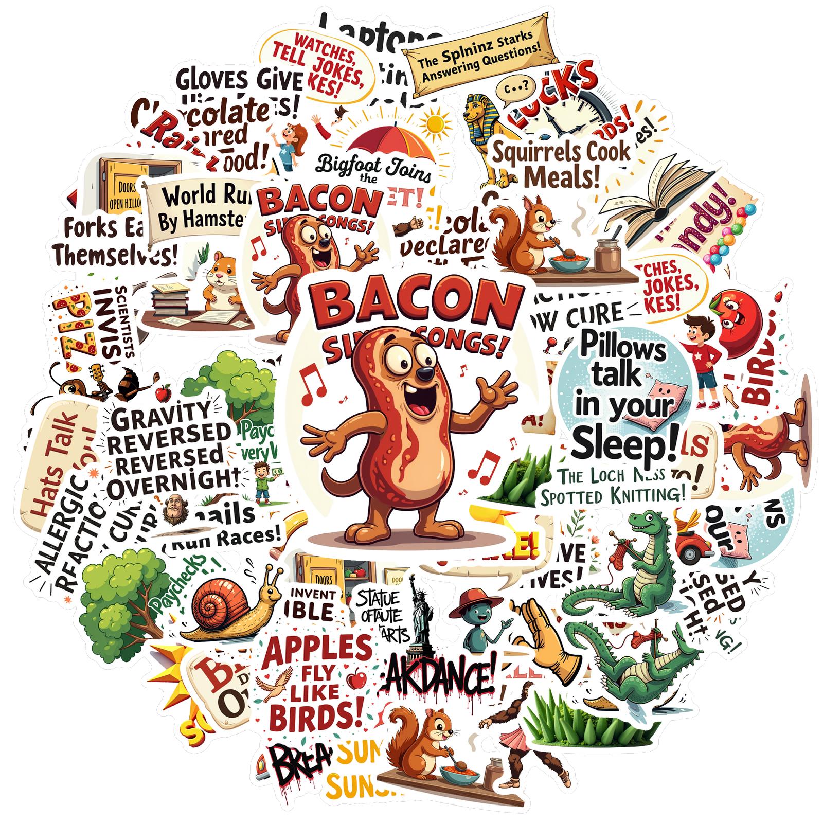 35-70pcs Witty Whimsical Stickers Fun Stationery Stickers Eacher Reward School Supplies Graffiti Decals Luggage Laptop Phone
35-70pcs Witty Whimsical Stickers Fun Stationery Stickers Eacher Reward School Supplies Graffiti Decals Luggage Laptop Phone