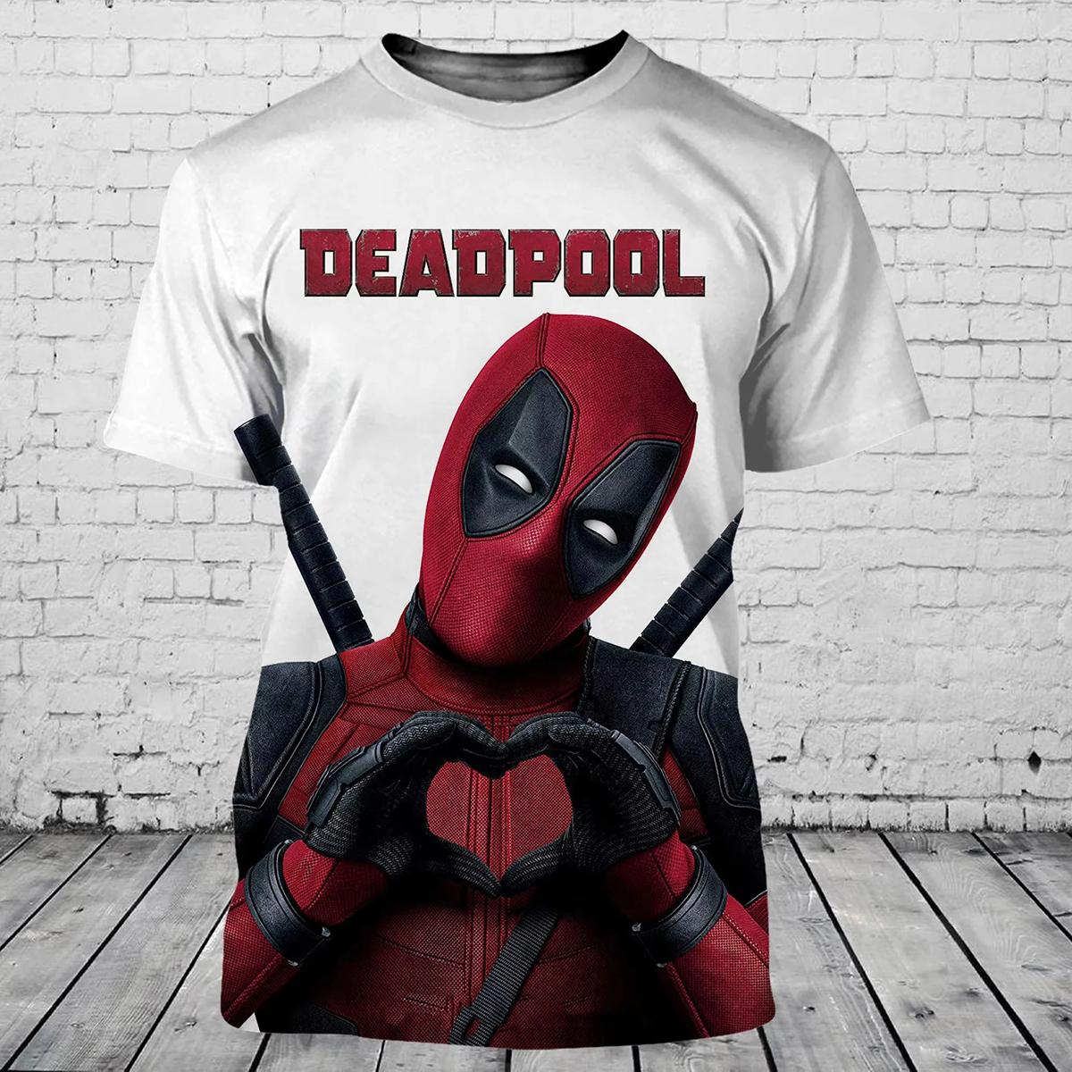 Чоловіча мінімалістична 3D футболка Deadpool Marvel персоналізований принт Харадзюку повсякденний стиль літня коротка дихаюча та зручна 5XL
Чоловіча мінімалістична 3D футболка Deadpool Marvel персоналізований принт Харадзюку повсякденний стиль літня коротка дихаюча та зручна 5XL