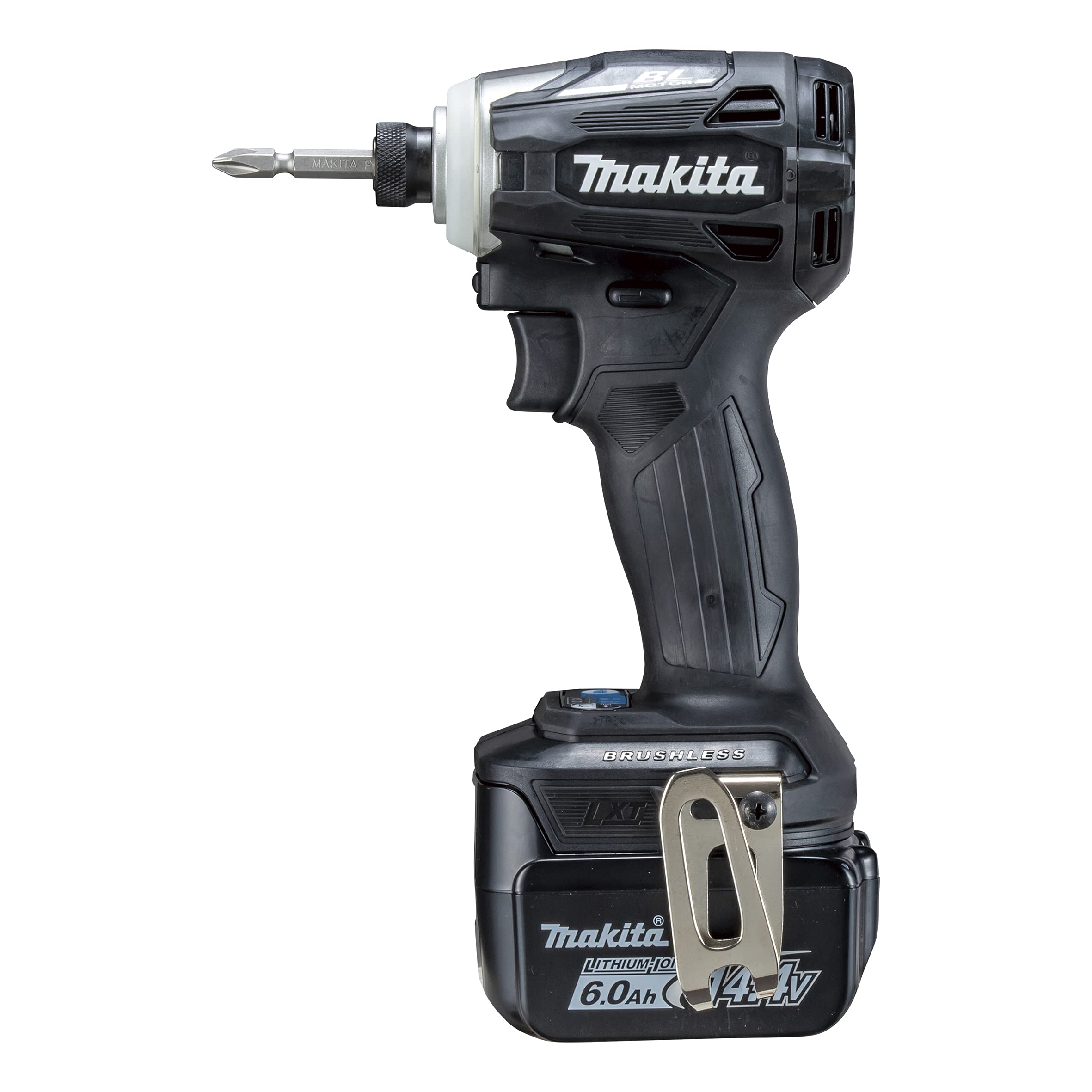 Акумуляторна ударна шуруповерт Makita TD162DRGXB з 2 і футляром (Чорний) Акумулятори 14.4V6Ah, зарядний пристрій, чорний
Акумуляторна ударна шуруповерт Makita TD162DRGXB з 2 і футляром (Чорний) Акумулятори 14.4V6Ah, зарядний пристрій, чорний
