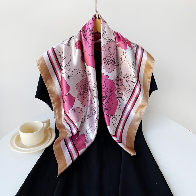 90 см шелковый шарф женский тюрбан-обертка новый шарф с цветочным принтом атласный большой квадратный шарф 90*90cm
90 см шелковый шарф женский тюрбан-обертка новый шарф с цветочным принтом атласный большой квадратный шарф 90*90cm