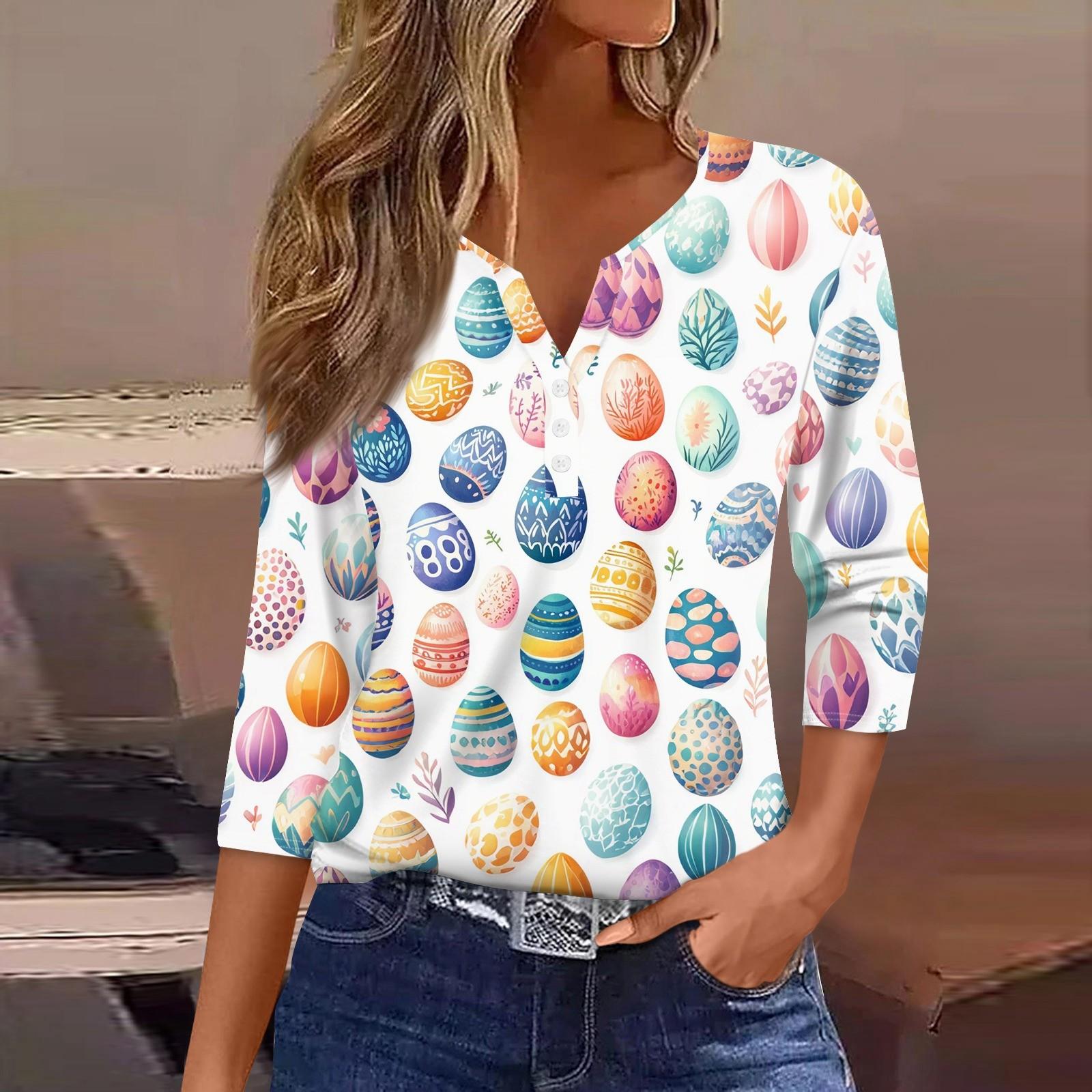 Жен. Футболка С принтом Пуговицы Рукав 3/4 Повседневные Выходные Мода Классический Классический V-образный вырез Обычный Верх L синий
Жен. Футболка С принтом Пуговицы Рукав 3/4 Повседневные Выходные Мода Классический Классический V-образный вырез Обычный Верх L синий