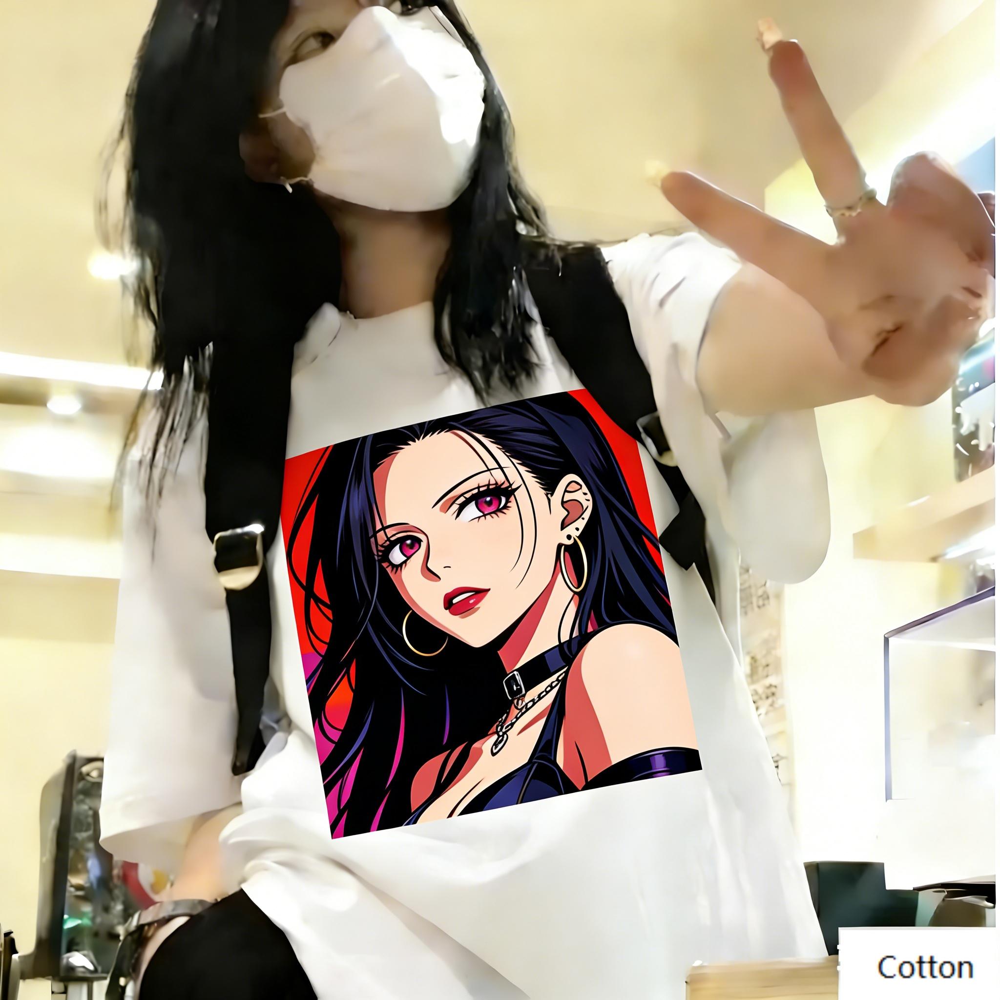 Streetwear Unisex Cotton TShirt Featuring Edgy Dark Anime Girl Design Retro Cool Style Top for Subculture Enthusiasts 4XL
Streetwear Unisex Cotton TShirt Featuring Edgy Dark Anime Girl Design Retro Cool Style Top for Subculture Enthusiasts 4XL