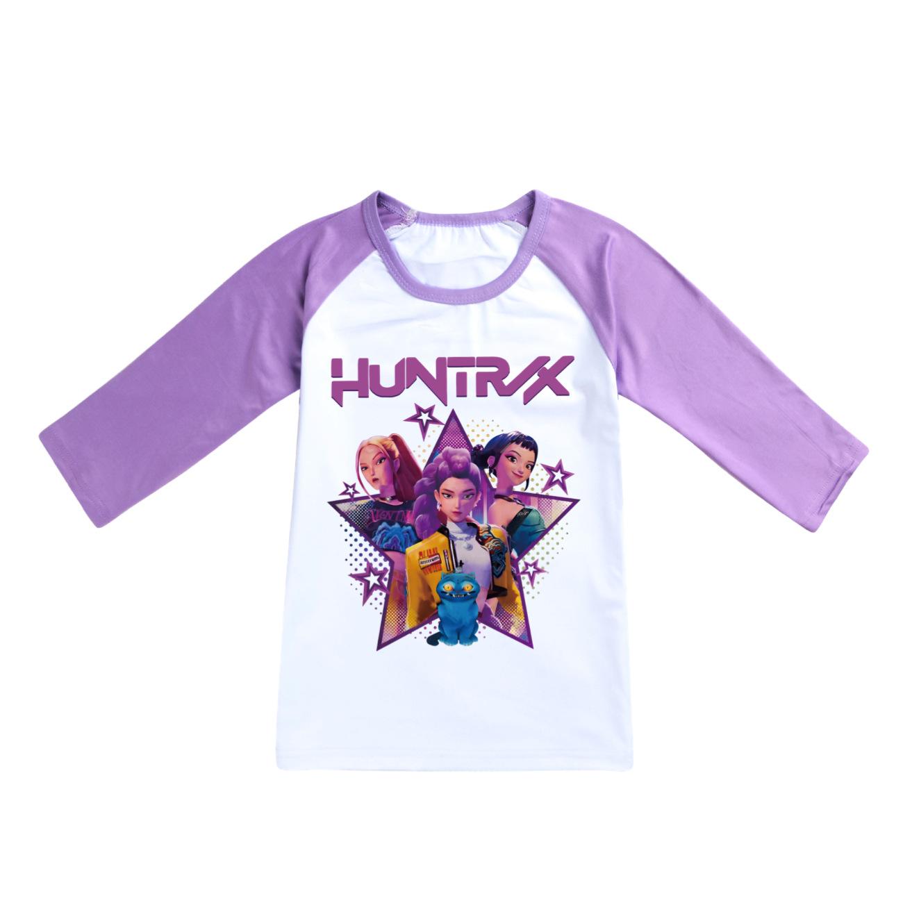 KPop Demon Hunters T-Shirt Kids Fashion Cartoon Casual Clothes Girls Loose Comfortable O-neck Long Sleeve T-Shirt 110
KPop Demon Hunters T-Shirt Kids Fashion Cartoon Casual Clothes Girls Loose Comfortable O-neck Long Sleeve T-Shirt 110