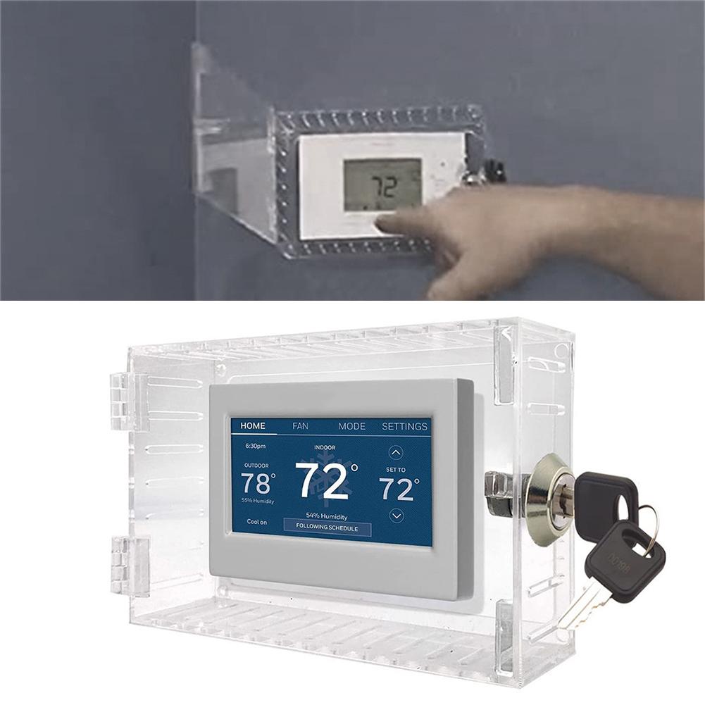 Sticking Anti Tamper Lock Protection Box Anti Tamper Lock Protection Box Easily Install Locking Thermostat Guard China Mainland
Sticking Anti Tamper Lock Protection Box Anti Tamper Lock Protection Box Easily Install Locking Thermostat Guard China Mainland