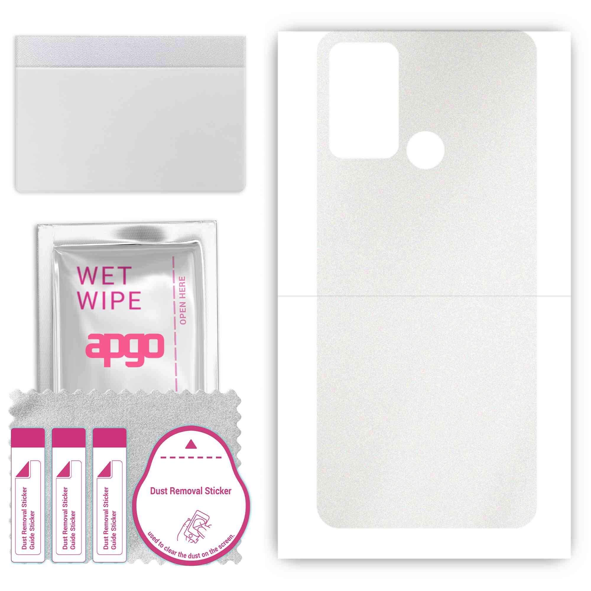 apgo Protective Skin Sticker for the back compatible with ZTE Optus X Tap 2, Wrap Film, Foil, Vinyl - Pattern Matte Transparent
apgo Protective Skin Sticker for the back compatible with ZTE Optus X Tap 2, Wrap Film, Foil, Vinyl - Pattern Matte Transparent