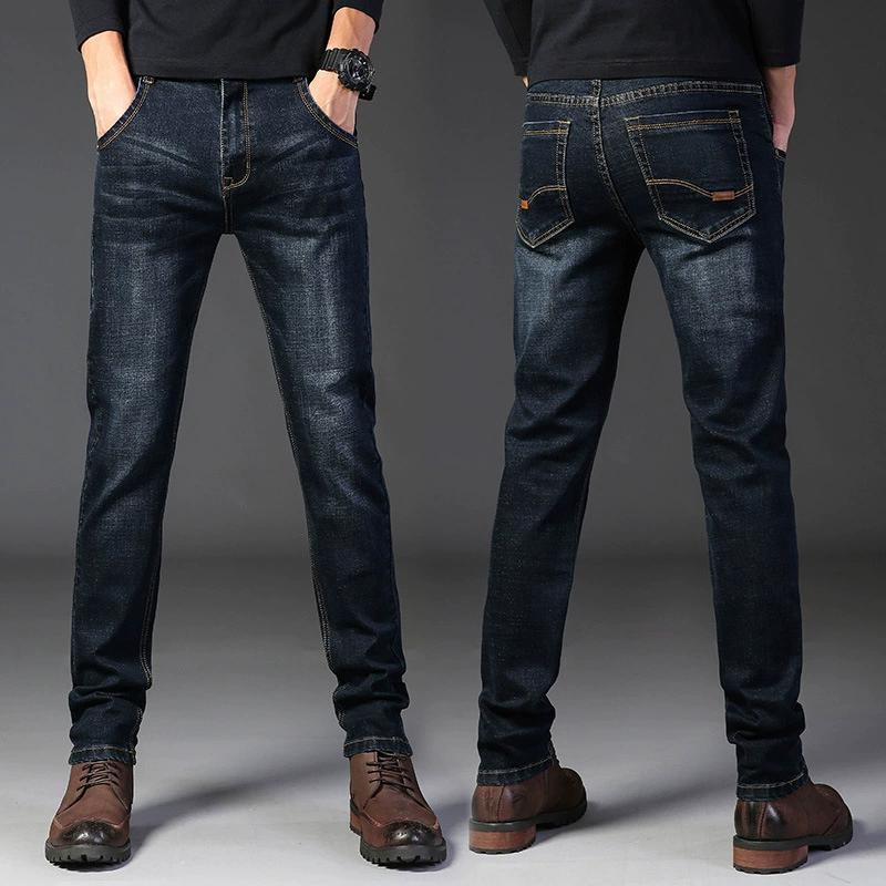 Мужские эластичные джинсы прямого кроя Business Casual Классический стиль Модные джинсовые брюки Мужские Черные Синие Серые Брюки 28 чёрный
Мужские эластичные джинсы прямого кроя Business Casual Классический стиль Модные джинсовые брюки Мужские Черные Синие Серые Брюки 28 чёрный