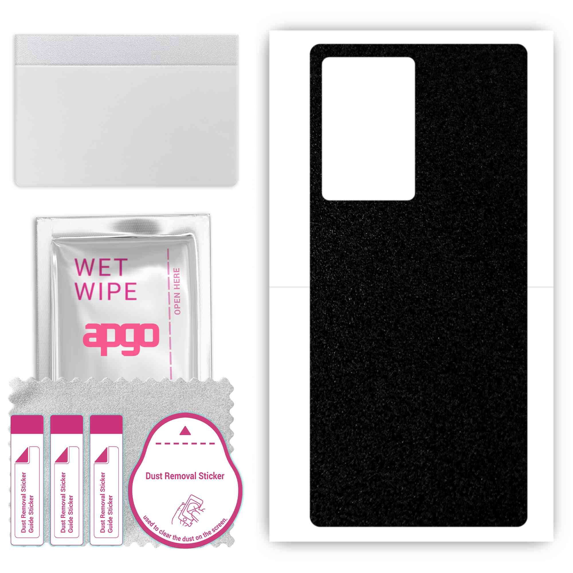 apgo Protective Skin Sticker for the back compatible with ZTE Axon 30 Ultra, Wrap Film, Foil, Vinyl - Pattern Matte Black
apgo Protective Skin Sticker for the back compatible with ZTE Axon 30 Ultra, Wrap Film, Foil, Vinyl - Pattern Matte Black