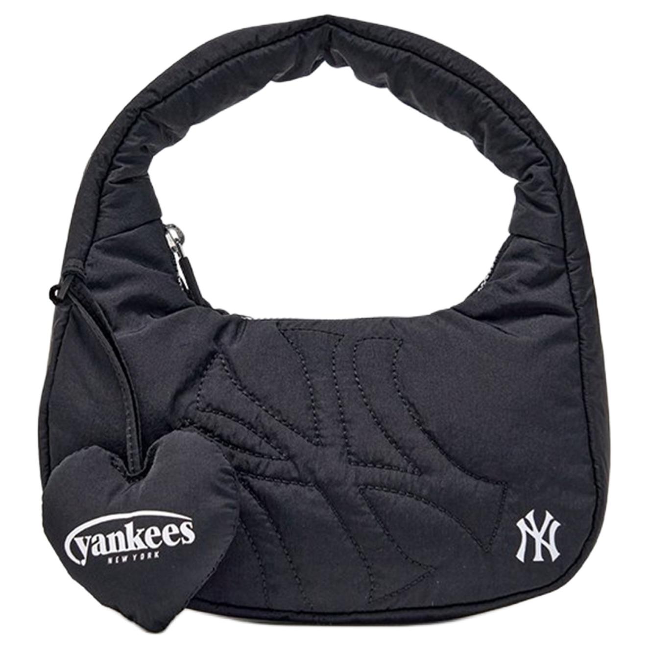 MLB New York Yankees Nylon Crescent Handbag Mini Women s Black Casual 3ABQSM16N-50BKS
MLB New York Yankees Nylon Crescent Handbag Mini Women s Black Casual 3ABQSM16N-50BKS